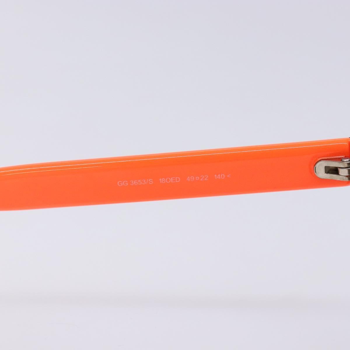 Gucci Eyewear Sunglasses Orange Plastic Sunglasse Accessory ( )