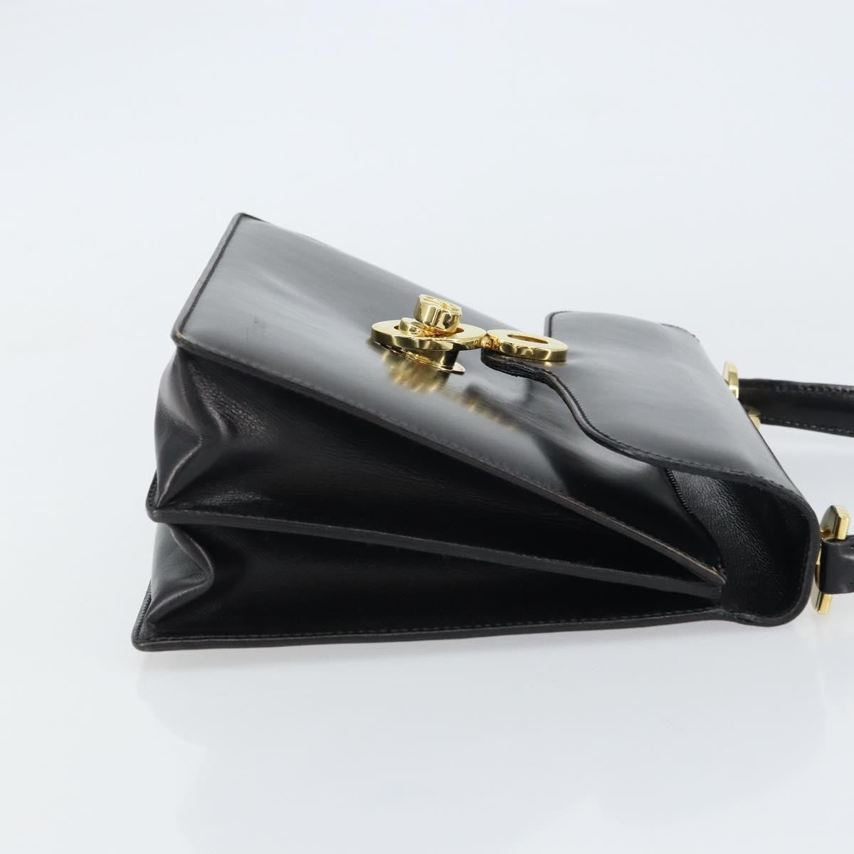 Gucci   Handbag Leather Black Leather Handbag ( )