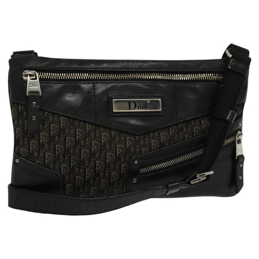 Christian Dior   Trotter Shoulder Bag Canvas Black Canvas Shoulder Bag Bag ()