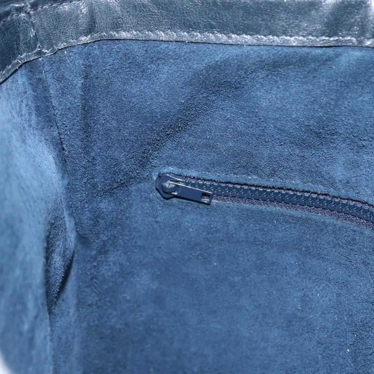 Gucci Sherry Line Shoulder Bag Suede Navy Suede Shoulder Bag Bag ( )