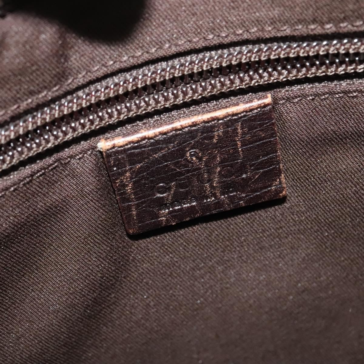 Gucci Zip Top Messenger Bag Gg Coated Canvas Beige Canvas Shoulder Bag Bag ( )