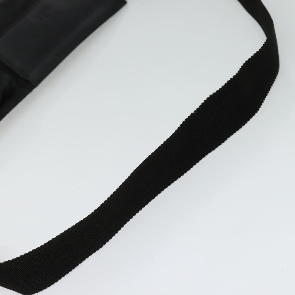 Gucci   Double Belt Bag Gg Canvas With Leather Black Canvas Bag ( )