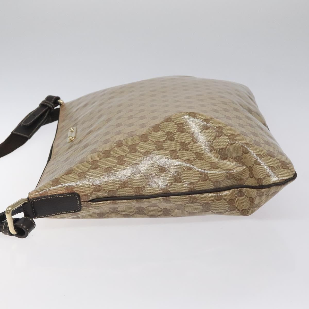 Gucci Flap Messenger Bag (Outlet) Gg Coated Canvas Beige Canvas Shoulder Bag Bag ( )