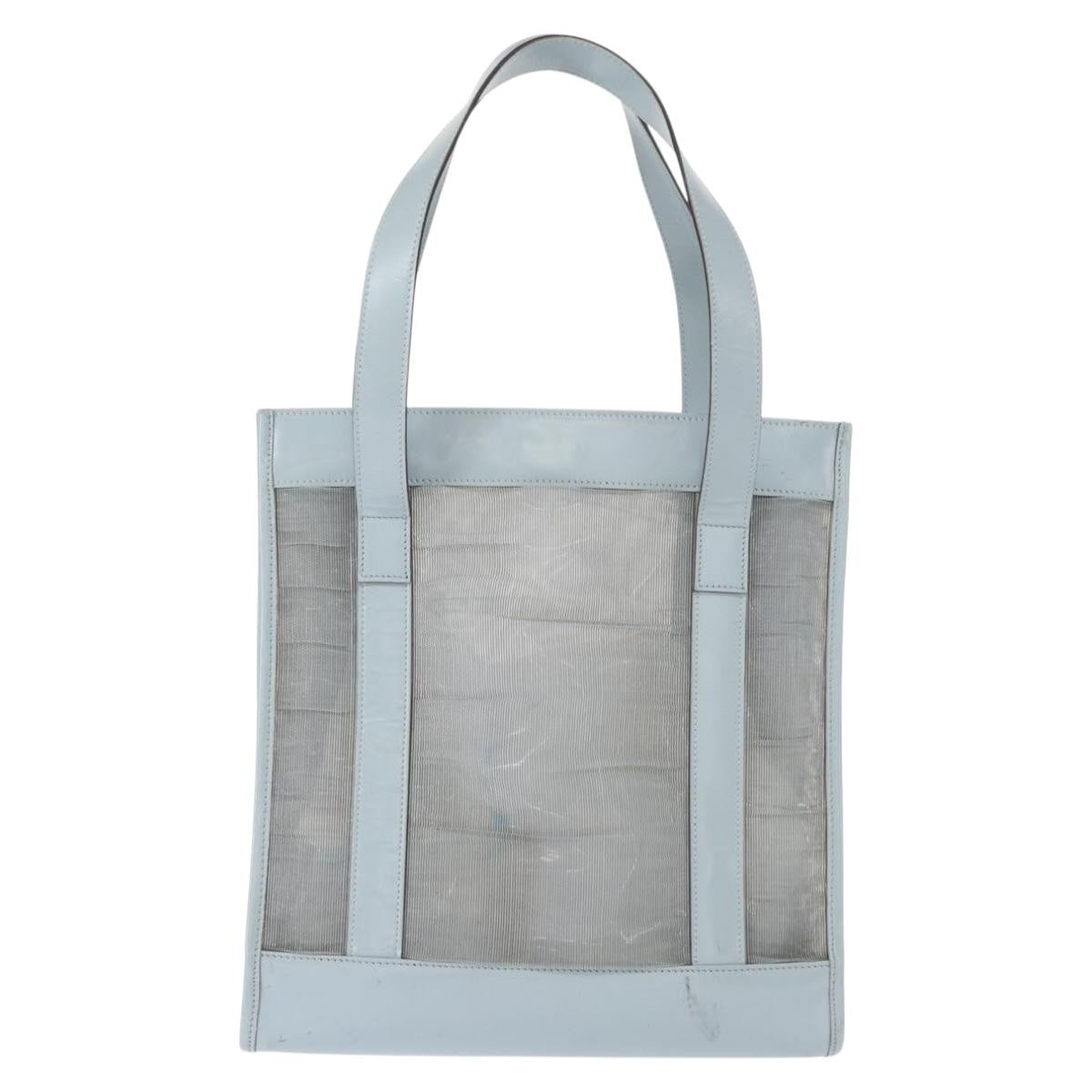 Gucci   Tote Leather Blue Leather Tote Bag Bag ( )