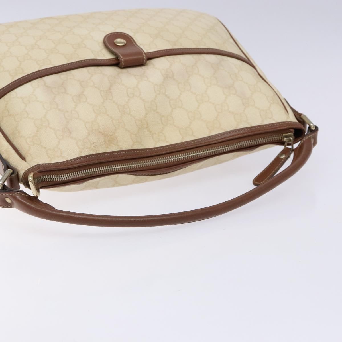 Gucci Gg Supreme Handbag Gg Canvas White Pvc Handbag ( )