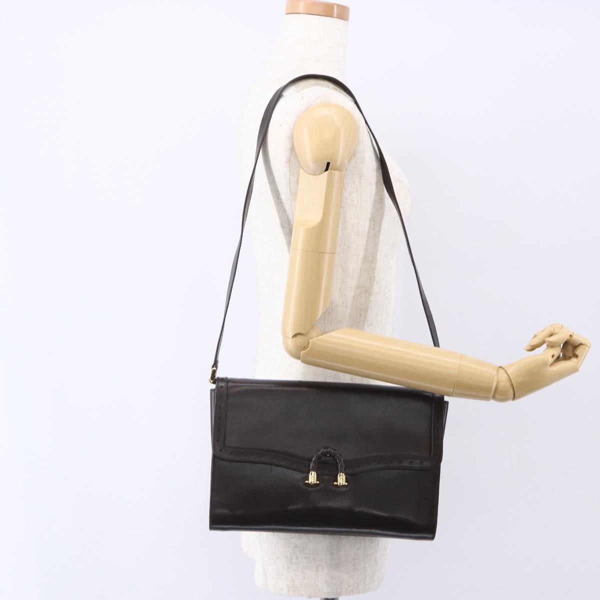 Gucci   Shoulder Bag Leather Brown Leather Shoulder Bag Bag ( )