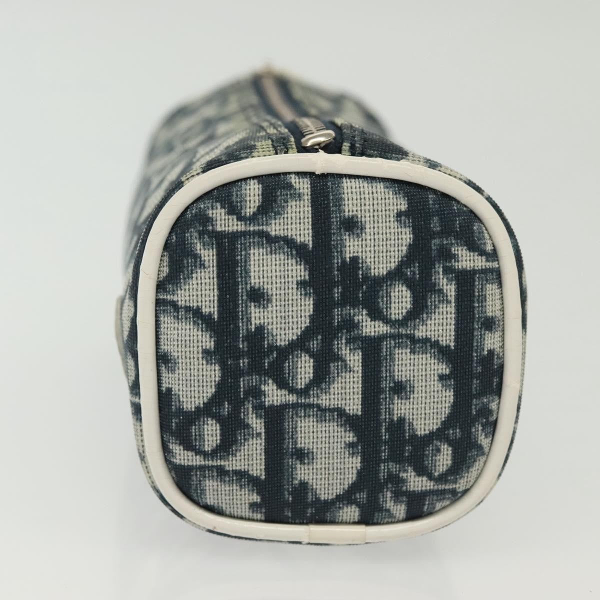 Christian Dior   Trotter Pouch Canvas Navy Canvas Bag ()