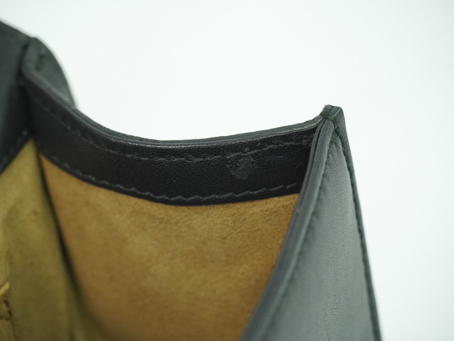 Gucci Padlock Shoulder Bag Leather Black Leather Shoulder Bag Bag ( )