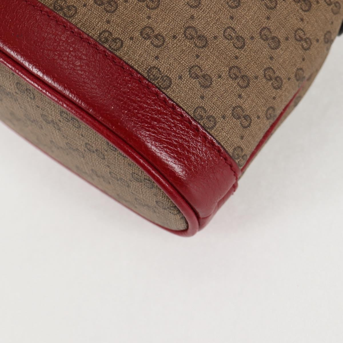 Gucci Doraemon Bucket Bag Printed Mini Gg Coated Canvas Beige Pvc Bag ( )