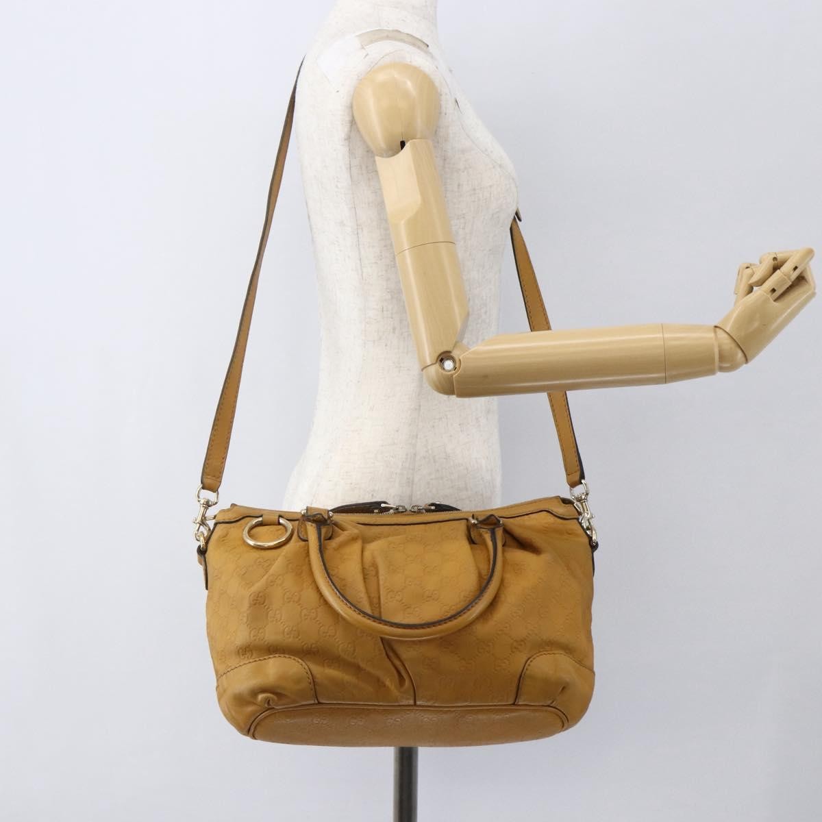Gucci Sukey Top Handle Satchel Guccissima Leather Brown Leather Handbag ( )