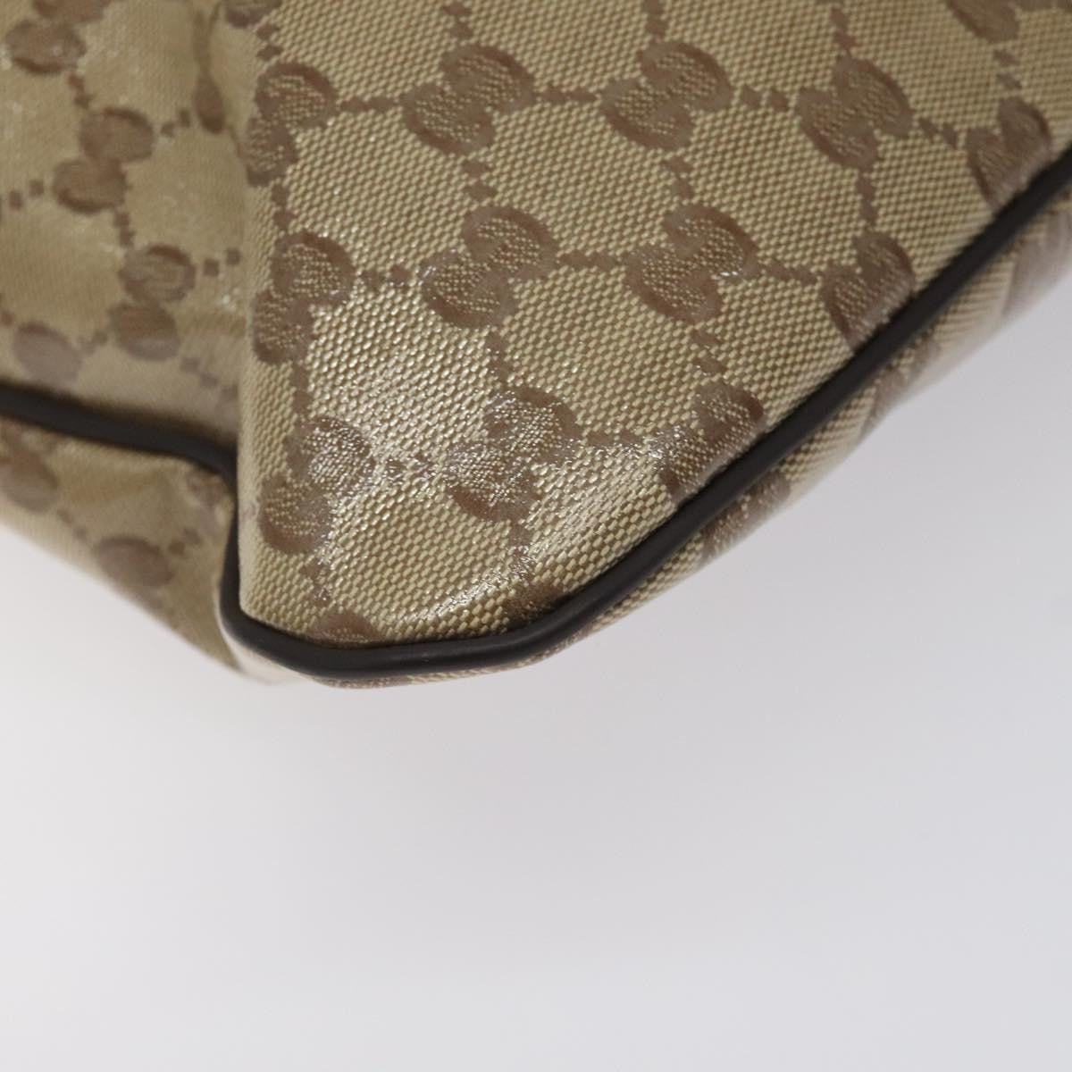 Gucci Flap Messenger Bag (Outlet) Gg Coated Canvas Beige Canvas Shoulder Bag Bag ( )
