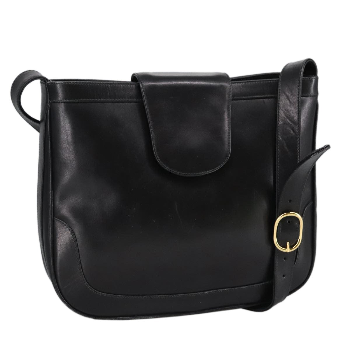 Gucci   Shoulder Bag Leather Black Leather Shoulder Bag Bag ( )
