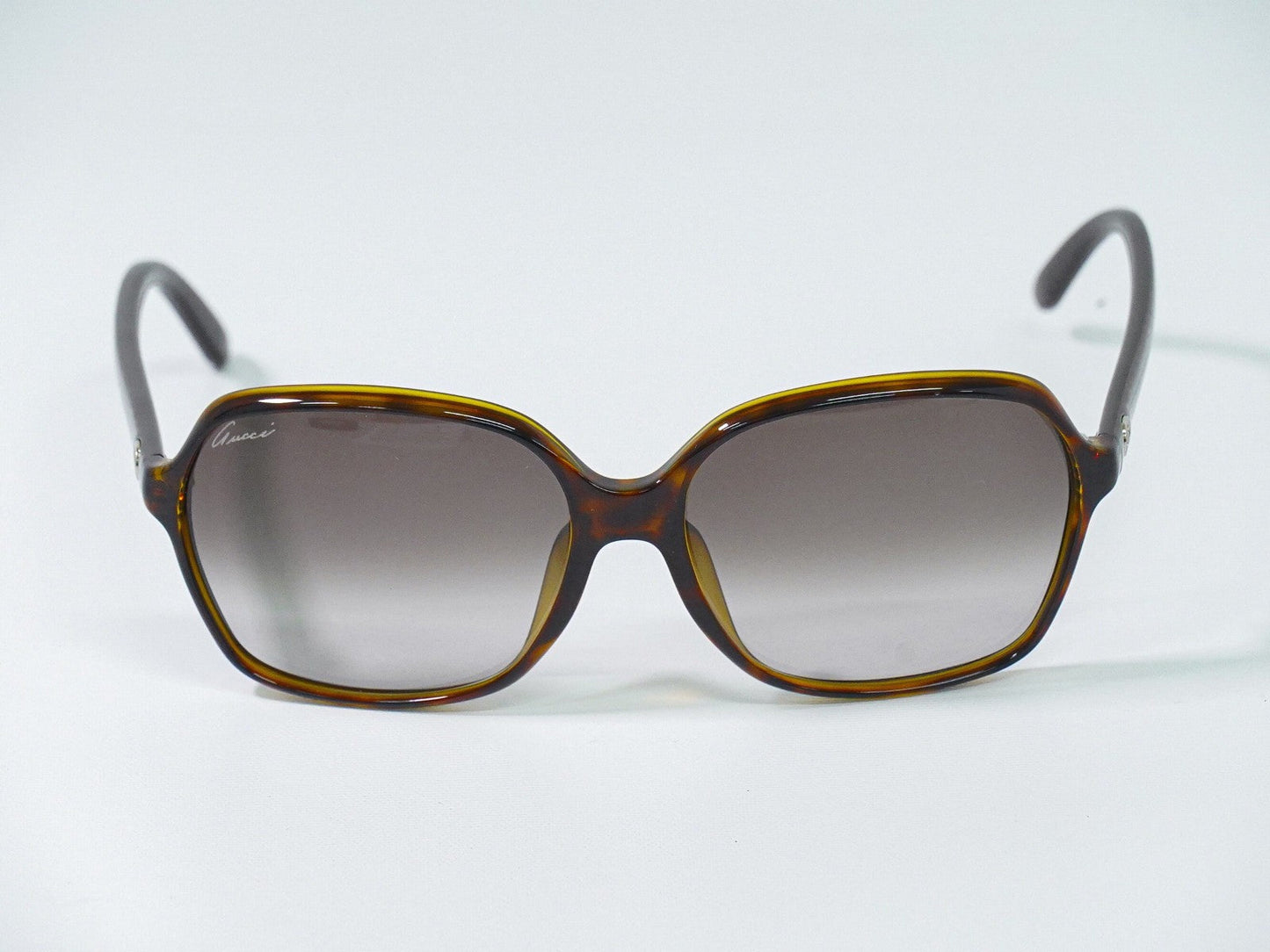 Gucci Eyewear Interlocking G Sunglasses Brown Plastic Sunglasse Accessory ( )