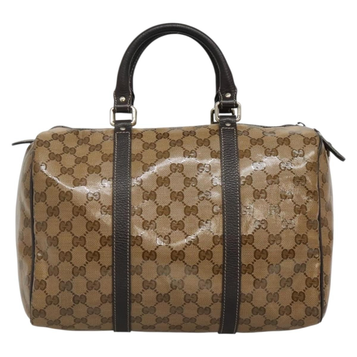 Gucci Joy Boston Bag Gg Imprime Beige Canvas Travel Bag Bag ( )