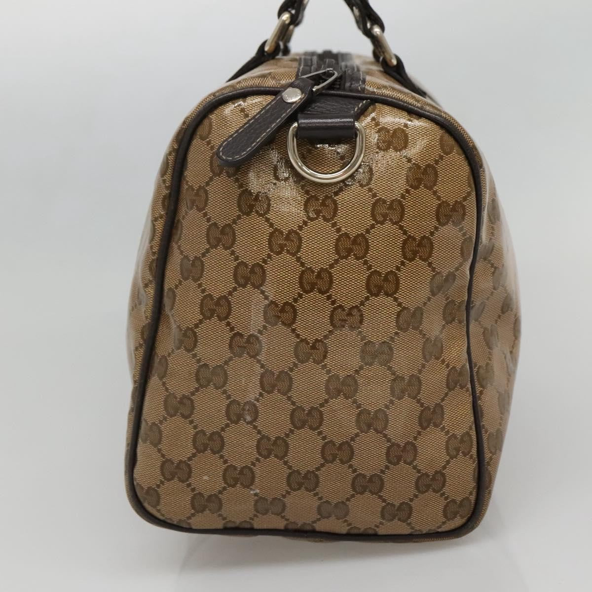Gucci Joy Boston Bag Gg Imprime Beige Canvas Travel Bag Bag ( )