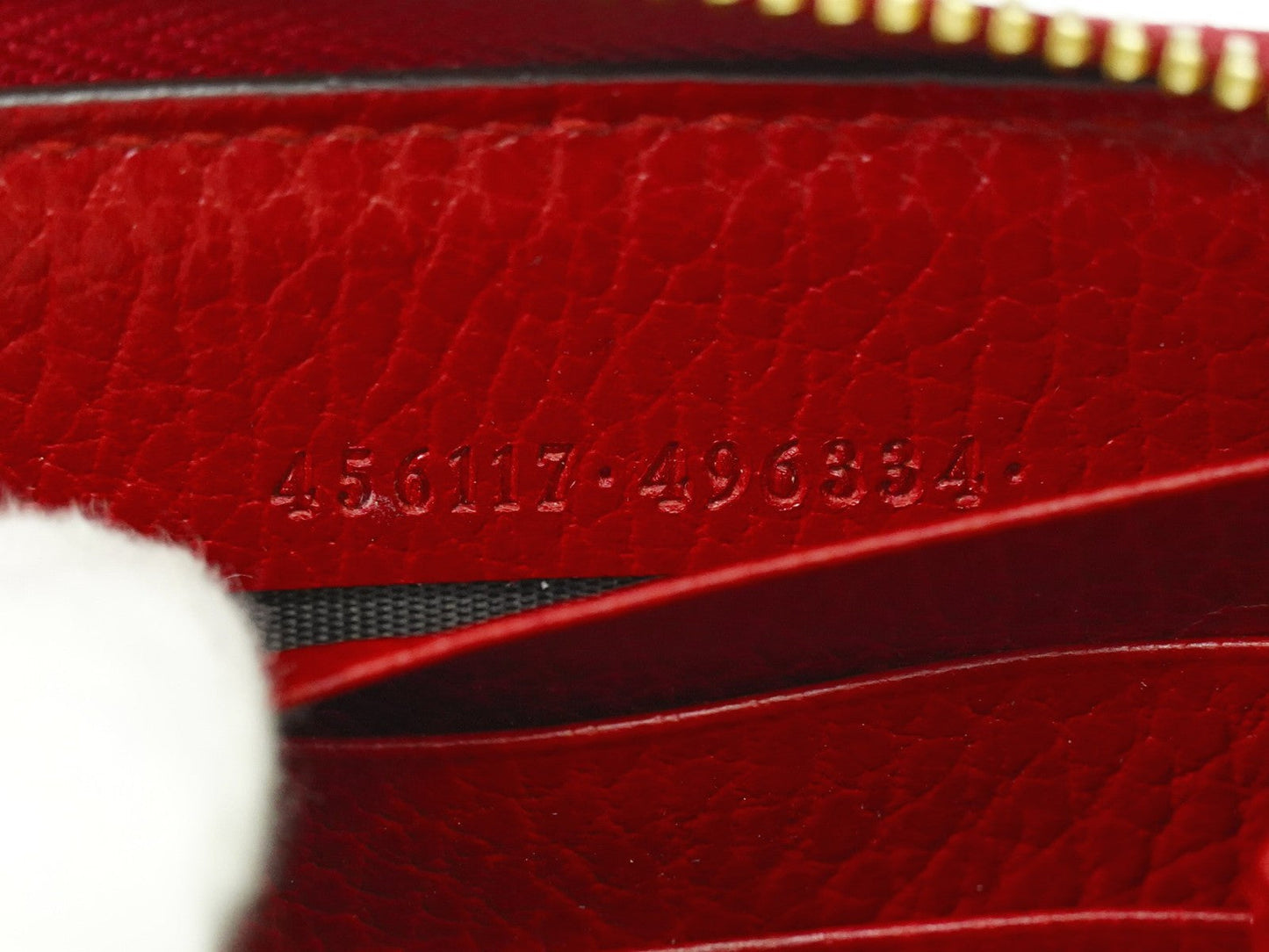 Gucci Gg Marmont Zip Around Wallet Leather Red Leather Wallets Accessory ( )
