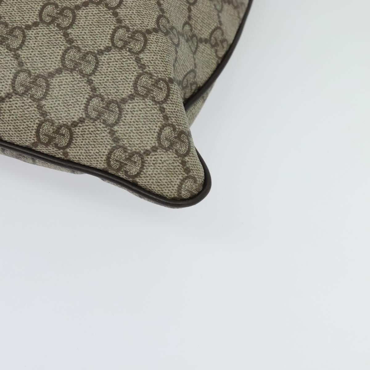 Gucci Zip Top Messenger Bag Gg Coated Canvas Beige Canvas Shoulder Bag Bag ( )