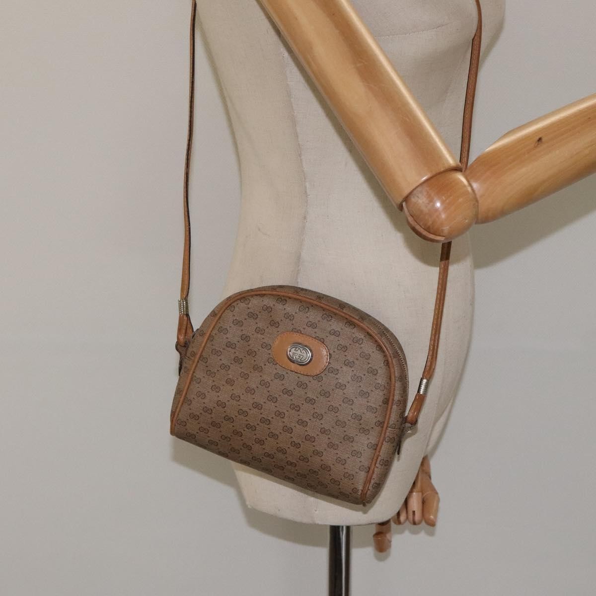 Gucci Micro Gg Supreme Shoulder Bag Gg Canvas Beige Pvc Shoulder Bag Bag ( )