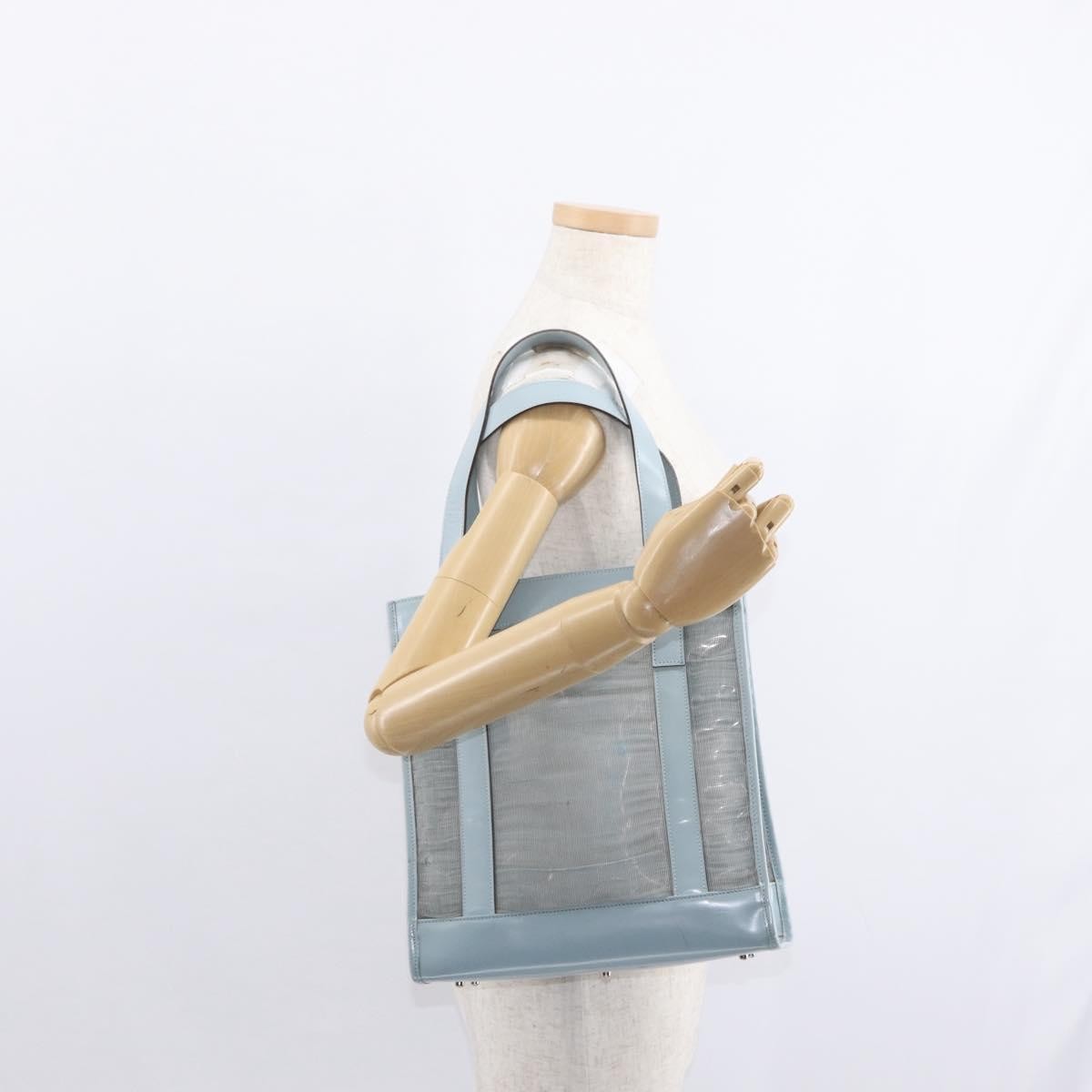 Gucci   Tote Leather Blue Leather Tote Bag Bag ( )