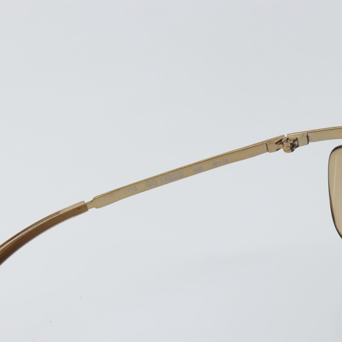 Gucci Eyewear Sunglasses Brown Metal Sunglasse Accessory ( )