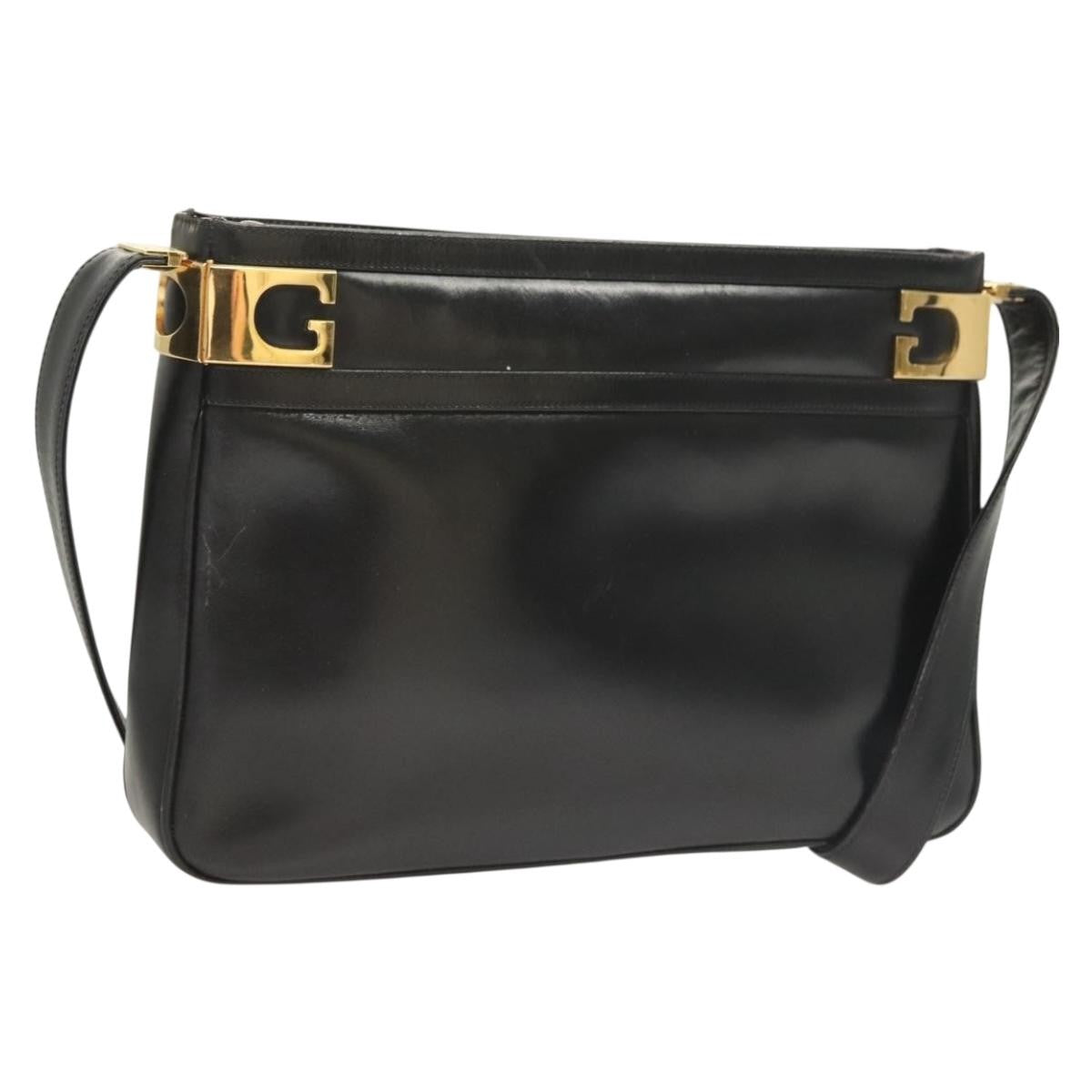 Gucci   Shoulder Bag Leather Black Leather Shoulder Bag Bag ( )