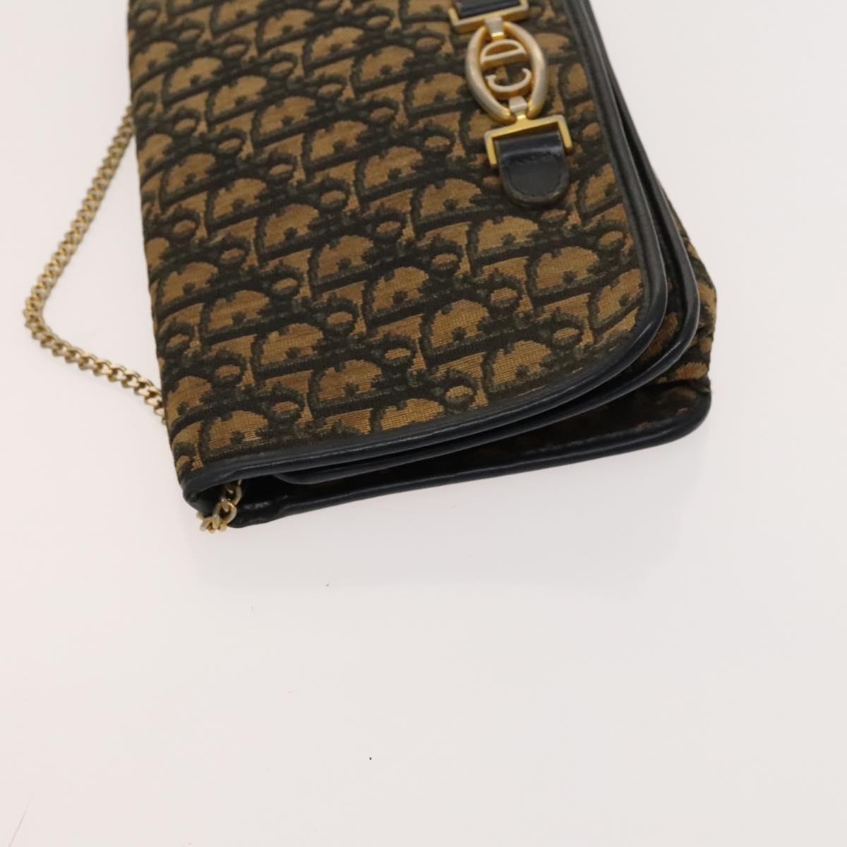 Christian Dior   Trotter Shoulder Bag Canvas Brown Canvas Bag ()