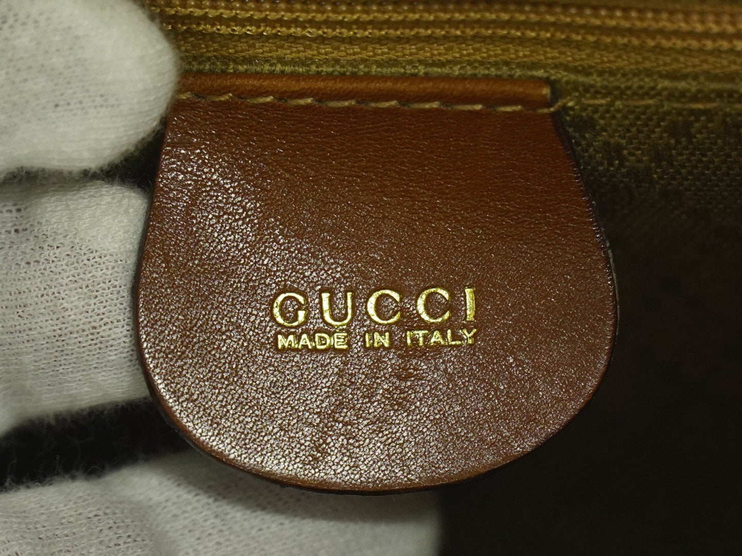Gucci   Bamboo Backpack Leather Brown Leather Backpack Bag ( )