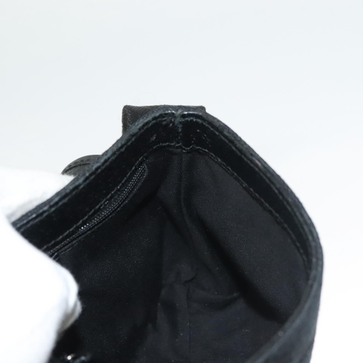 Gucci Buckle Belt Bag Gg Canvas Black Canvas Bag ( )