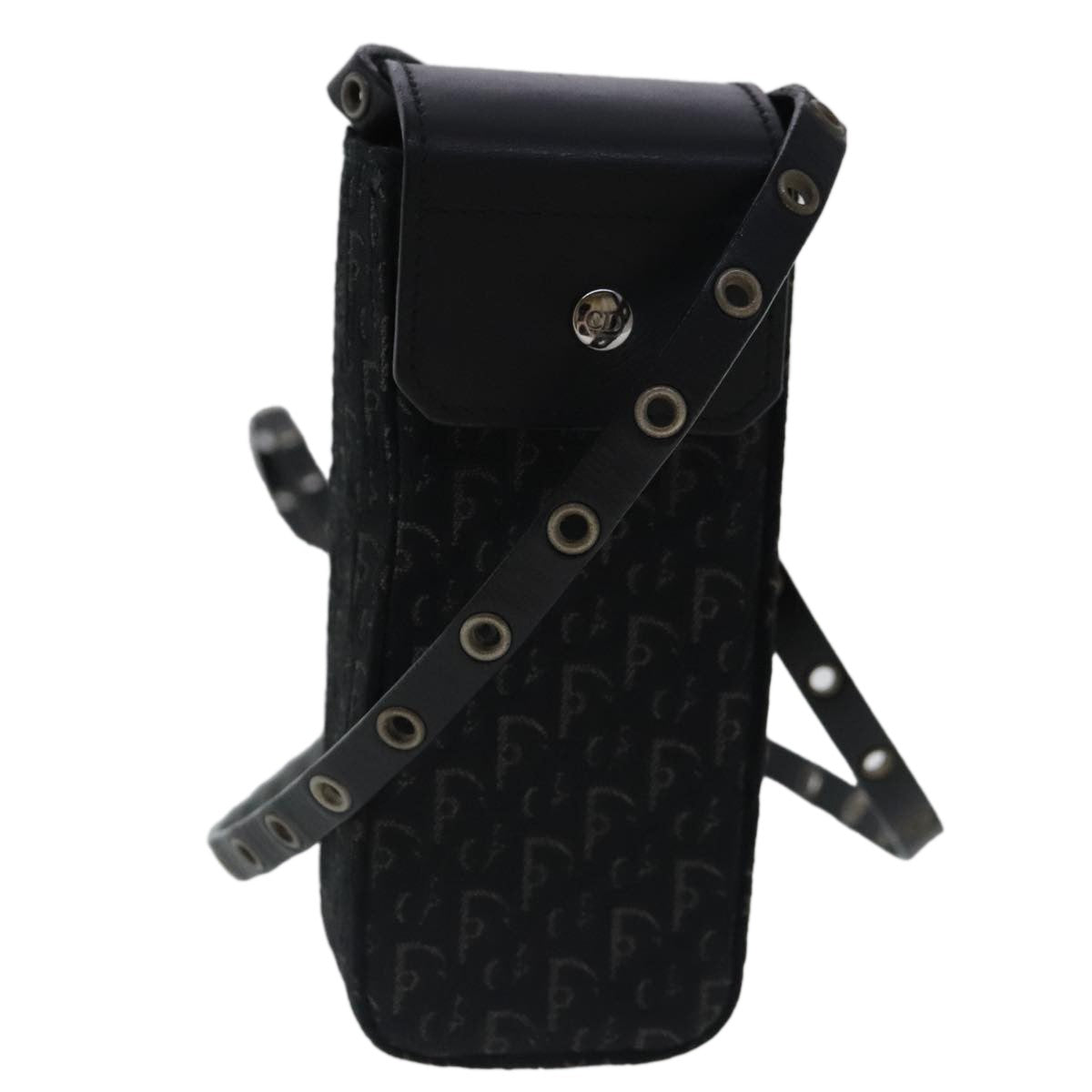 Christian Dior   Trotter Pouch Diorissimo Canvas Black Canvas Clutche & Pouche Bag ()