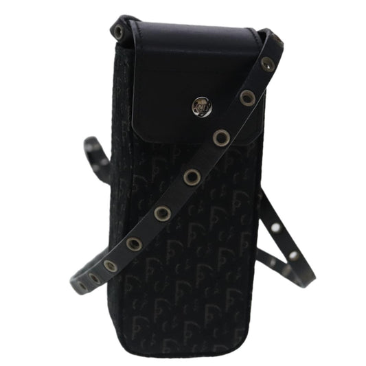 Christian Dior   Trotter Pouch Diorissimo Canvas Black Canvas Clutche & Pouche Bag ()