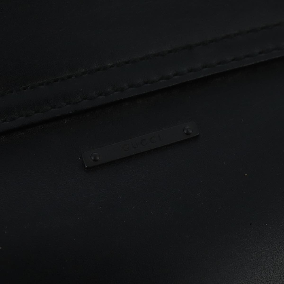 Gucci   Shoulder Bag Leather Black Leather Shoulder Bag Bag ( )