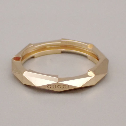 Gucci Link To Love Studded Ring 18K Yellow Gold Gold Yellow_Gold Jewelry ( )