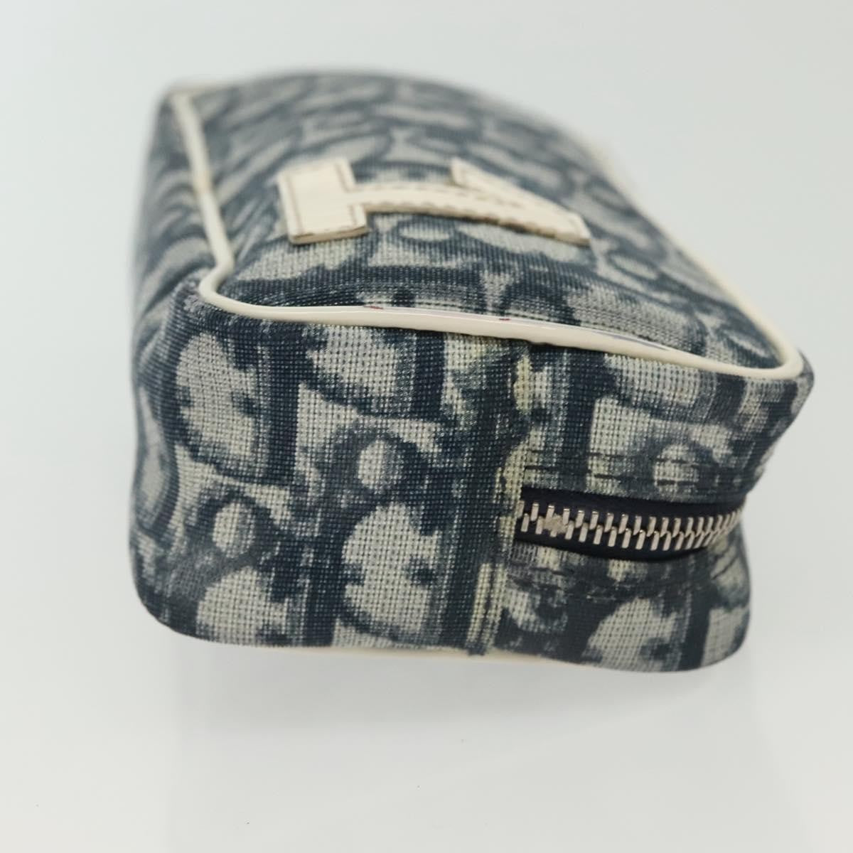 Christian Dior   Trotter Pouch Diorissimo Canvas Navy Canvas Clutche & Pouche Bag ()
