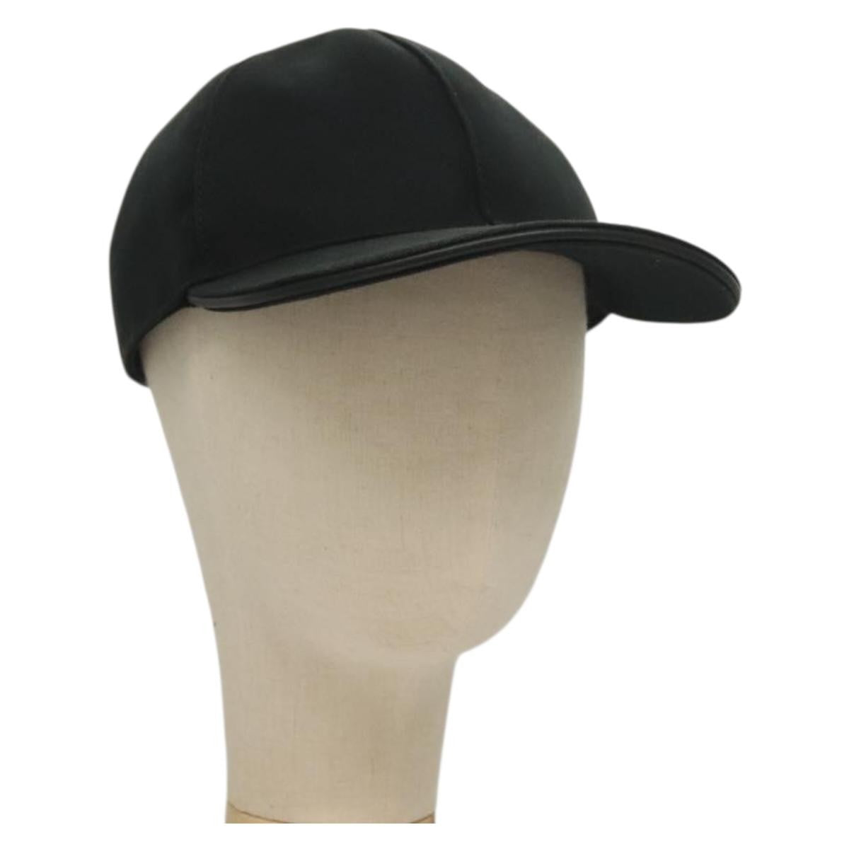 Gucci Interlocking G Web Baseball Cap Canvas Black Canvas Head Accessory Accessory ( )