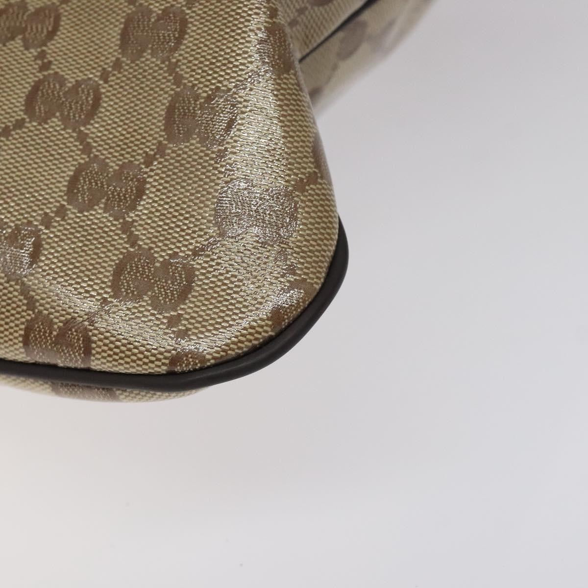 Gucci Flap Messenger Bag (Outlet) Gg Coated Canvas Beige Canvas Shoulder Bag Bag ( )