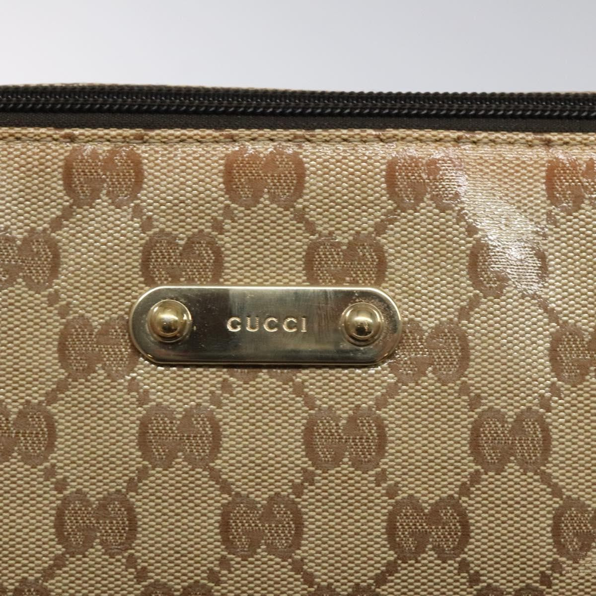 Gucci Flap Messenger Bag (Outlet) Gg Coated Canvas Beige Canvas Shoulder Bag Bag ( )