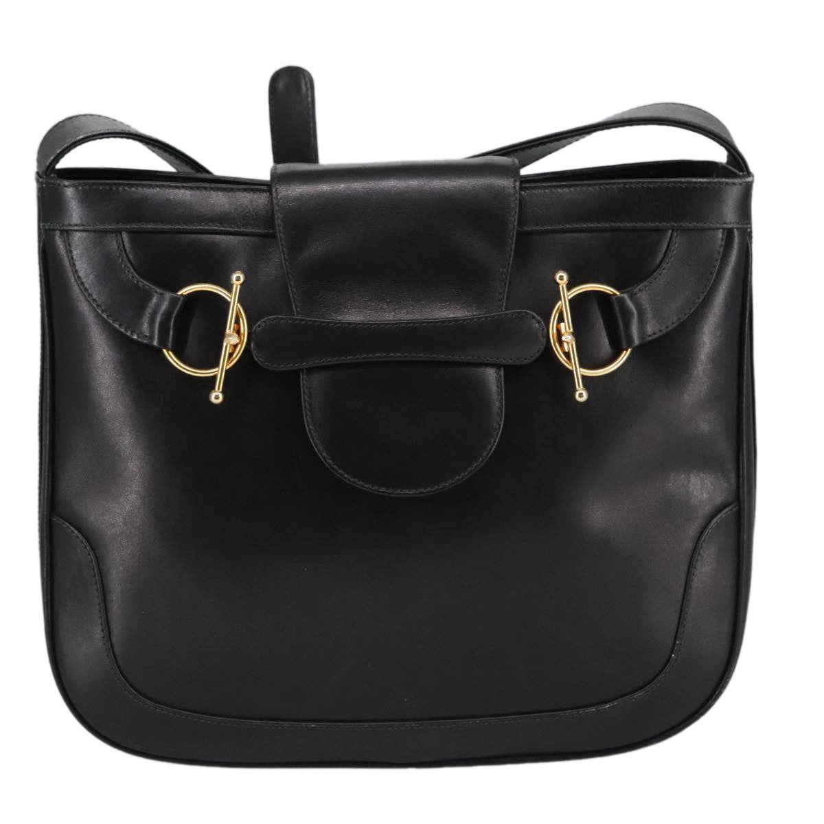 Gucci   Shoulder Bag Leather Black Leather Shoulder Bag Bag ( )
