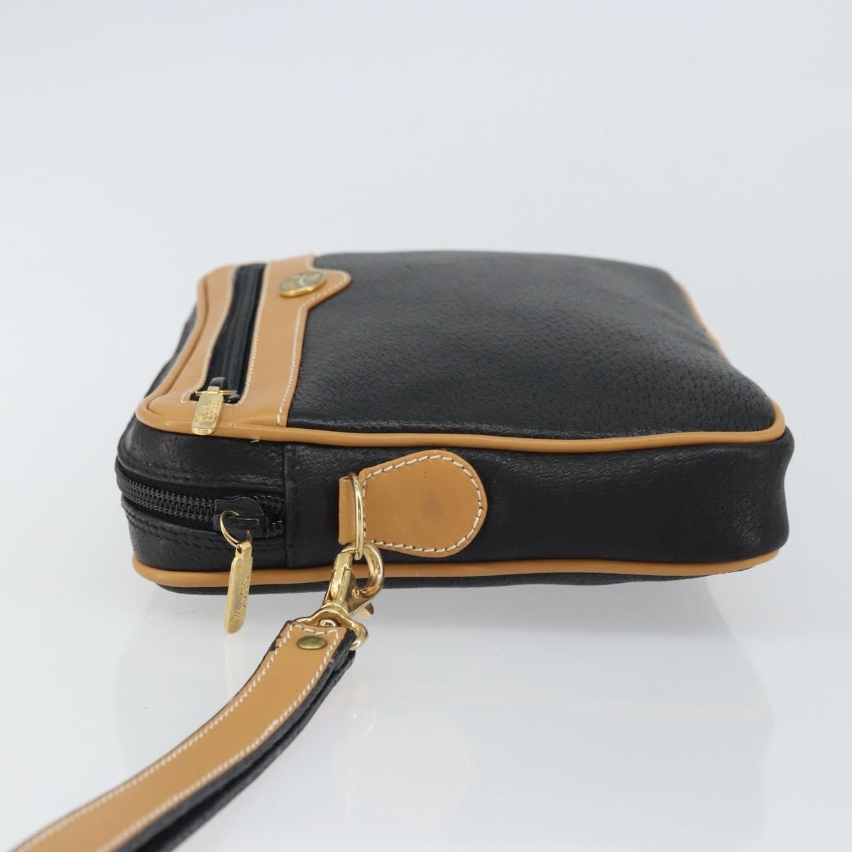 Gucci   Clutch Bag Leather Black Leather Clutche & Pouche Bag ( )