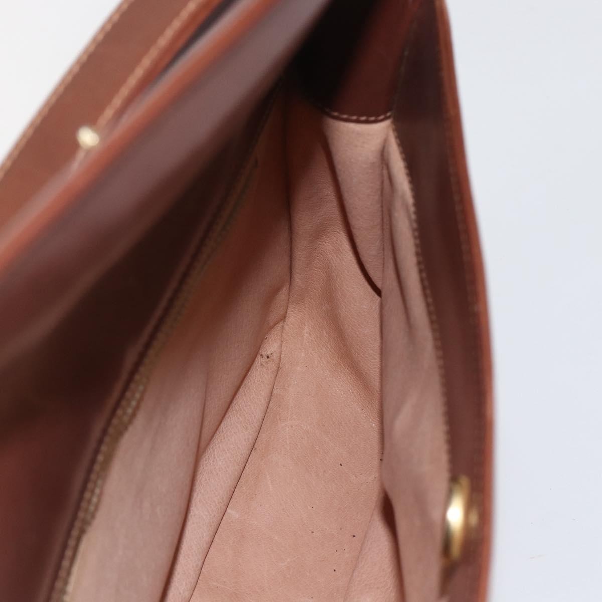 Gucci Sherry Line Shoulder Bag Leather Brown Leather Shoulder Bag Bag ( )