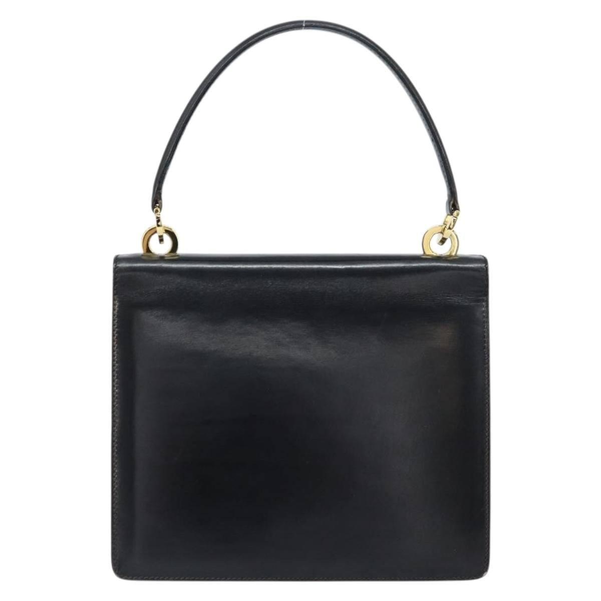 Gucci   Handbag Leather Black Leather Handbag ( )
