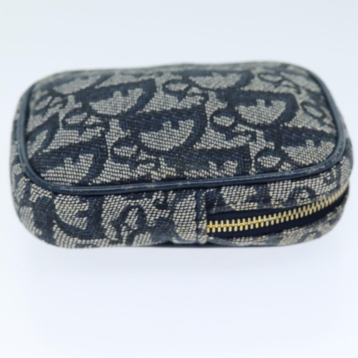 Christian Dior   Trotter Pouch Canvas Navy Canvas Clutche & Pouche Bag ()