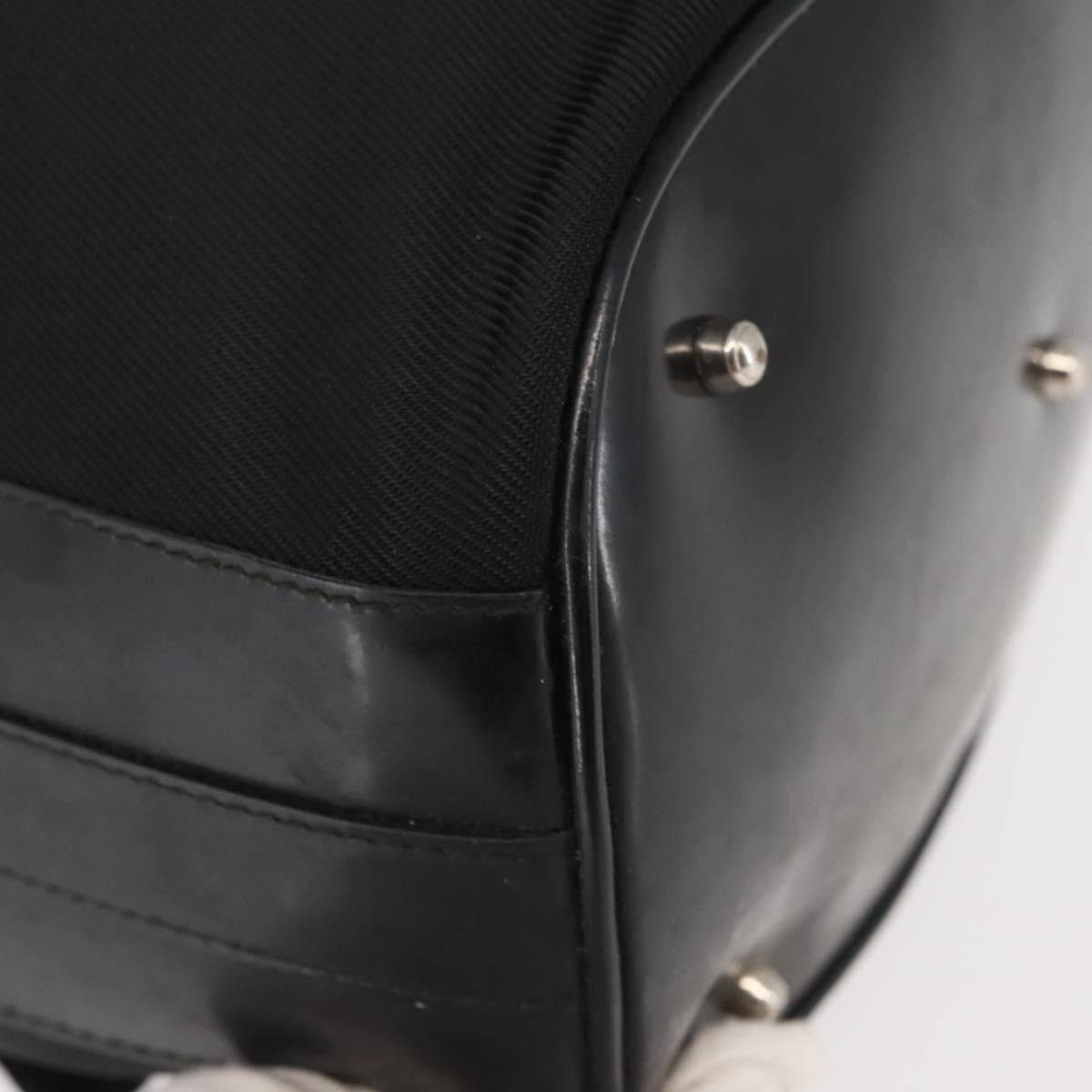 Gucci   Bamboo Bucket Bag Nylon And Leather Black Nylon Bag ( )