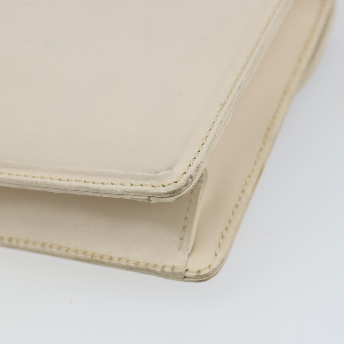 Gucci   Clutch Bag Leather White Leather Clutche & Pouche Bag ( )