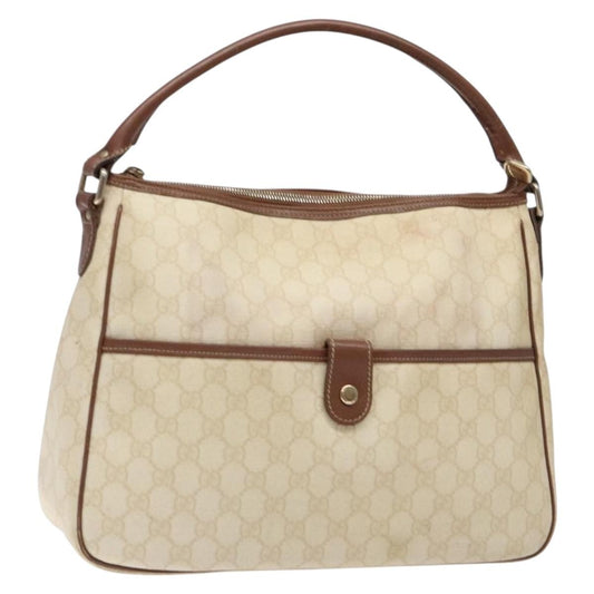 Gucci Gg Supreme Handbag Gg Canvas White Pvc Handbag ( )
