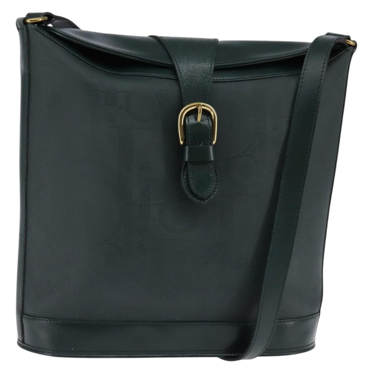 Christian Dior   Trotter Crossbody Bag Canvas Green Canvas Shoulder Bag Bag ()