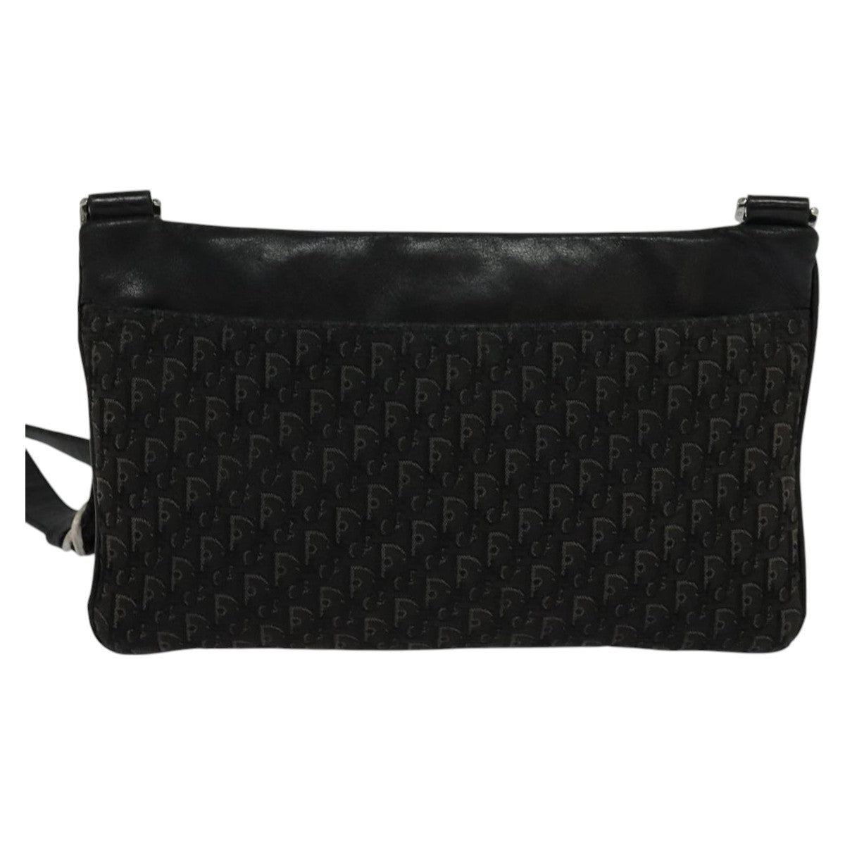 Christian Dior   Trotter Shoulder Bag Canvas Black Canvas Shoulder Bag Bag ()