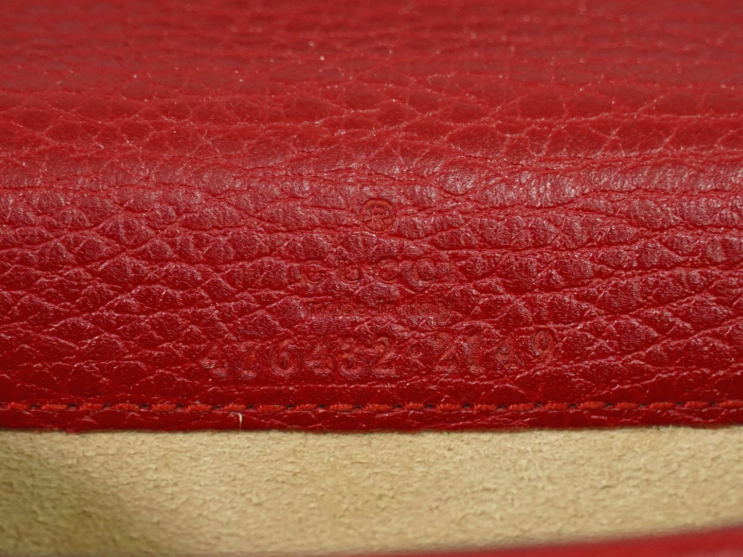 Gucci Dionysus Bag Leather Red Leather Crossbody Bag Bag ( )