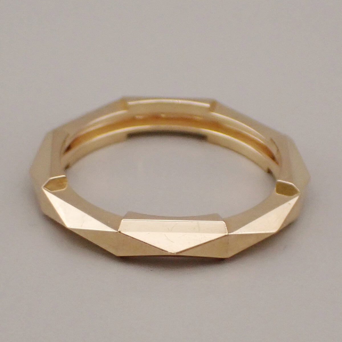 Gucci Link To Love Studded Ring 18K Yellow Gold Gold Yellow_Gold Jewelry ( )