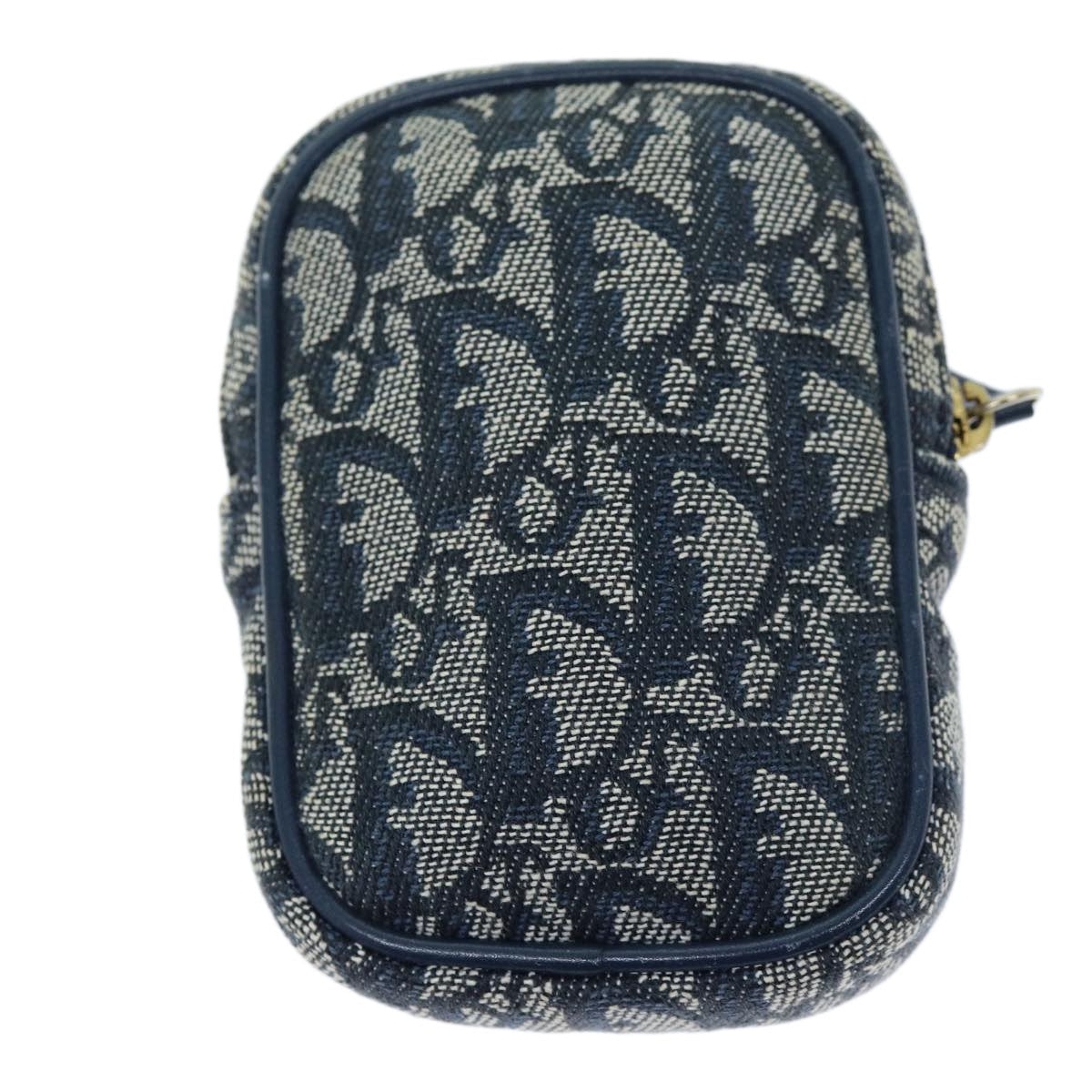 Christian Dior   Trotter Pouch Canvas Navy Canvas Clutche & Pouche Bag ()