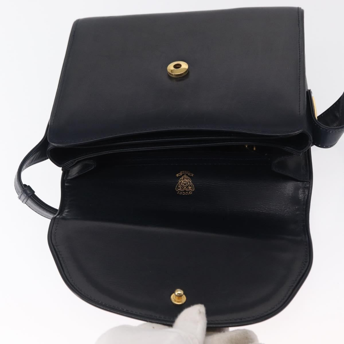Gucci   Shoulder Bag Leather Navy Leather Shoulder Bag Bag ( )